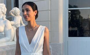 Sassa de Osma sorprende en París con el vestido nupcial más favorecedor de la temporada que inspirará a todas las novias