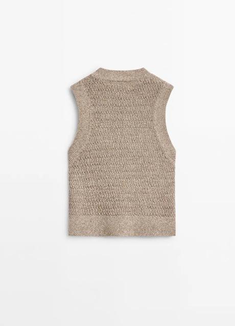 Top de punto de Massimo Dutti (49,95 euros)