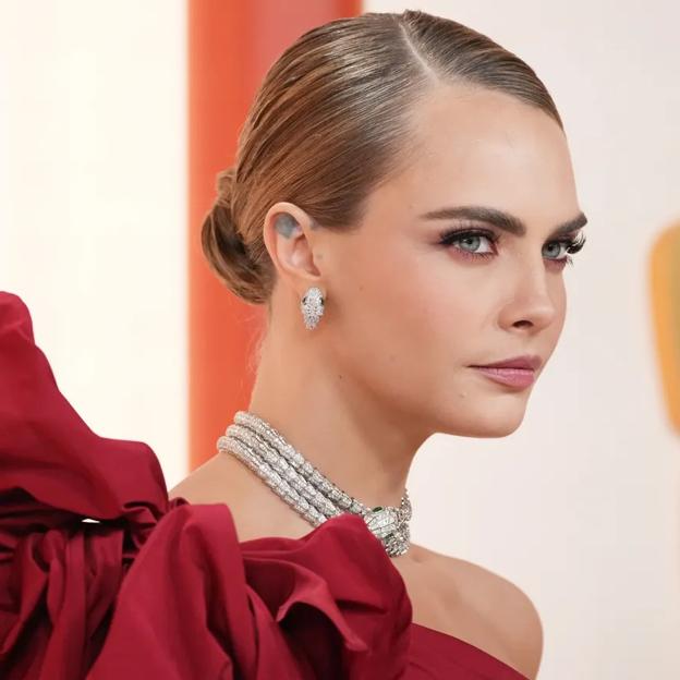 Cara Delevigne en los OScar 2023.