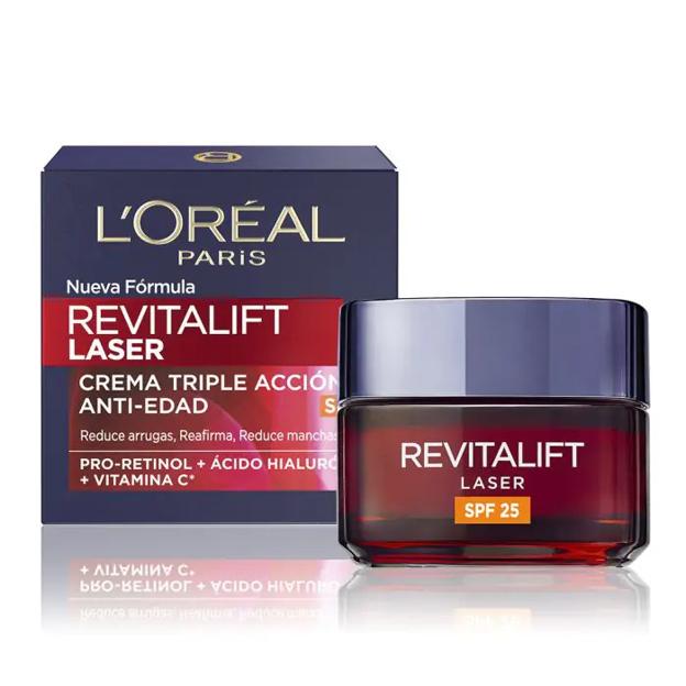 Revitalift Laser SPF 20 Antiedad Crema de Día de L'oréal París.