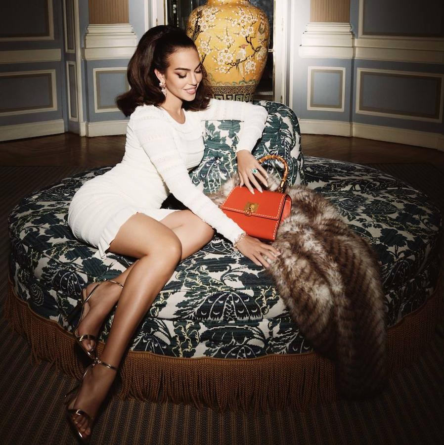 Georgina Rodríguez sigue los pasos de Claudia Schiffer y se convierte en nueva imagen global de Guess