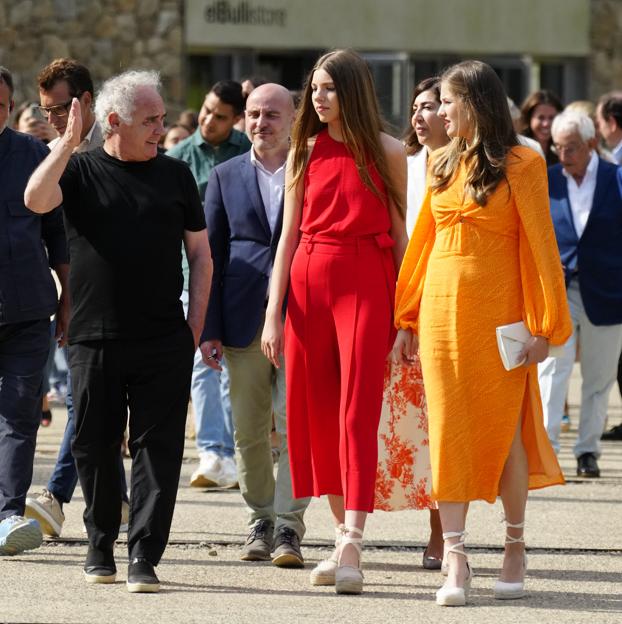 La infanta Sofía y la princesa Leonor. Foto: Gtres.