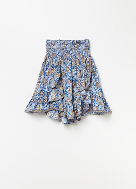 Falda estampada de Sfera (25,99 euros)