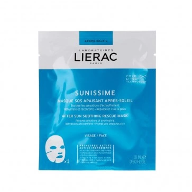 Mascarilla Aftersun Sunissime Monodosis de Lierac.