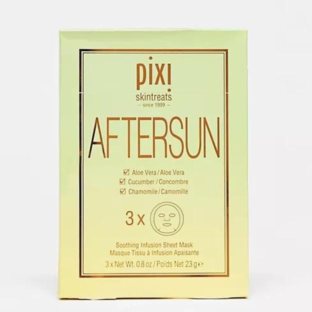 Pack de 3 mascarillas de papel AfterSun de Pixi.