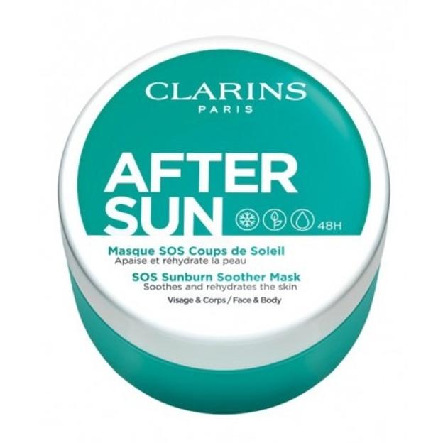 Clarins AfterSun Sun Care Mask Mascarilla Facial y Corporal Calmante.