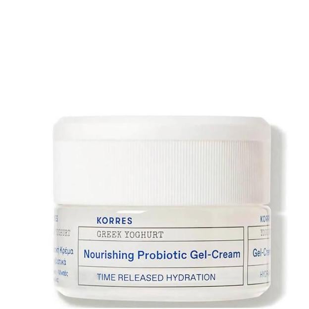 Greek Yoghurt Nourishing Probiotic Gel-Cream de Korres.