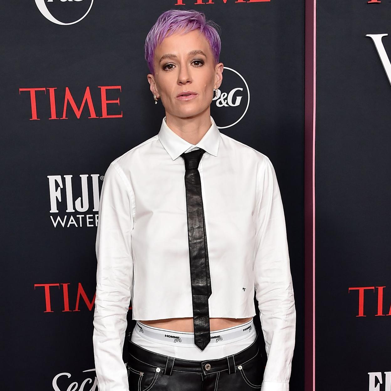 Megan Rapinoe durante un evento este año./gtres