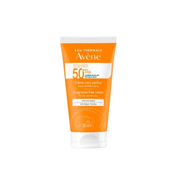 Protector solar fluido de Avene con SPF 50+