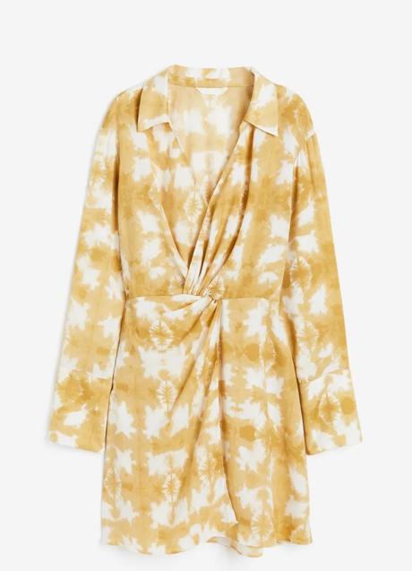 Vestido estampado de H&M (25,99 euros)