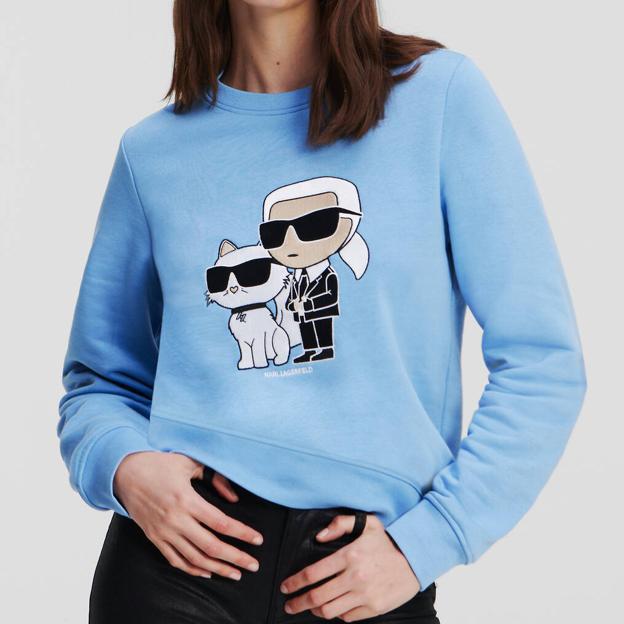 La sudadera de Karl Lagerfeld.