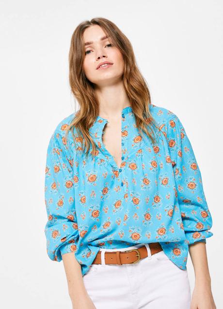 Blusa con estampado