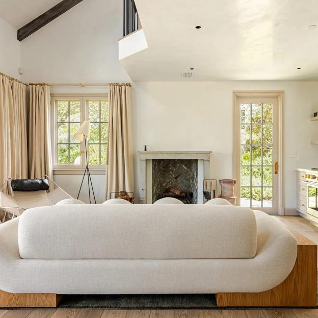 Salón de la casa de Montecito de Gwyneth Paltrow