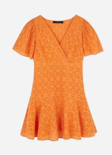 Vestido naranja de Primark (25 euros)