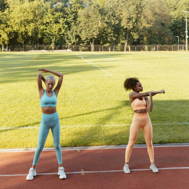 Mujeres entrenando