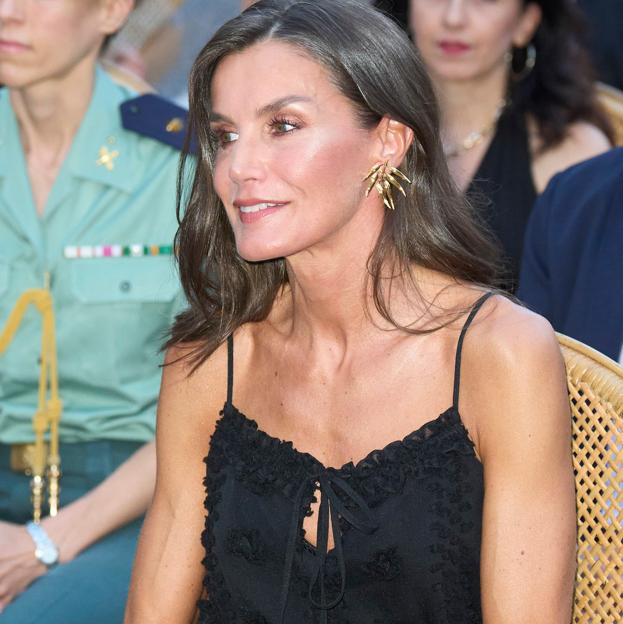 La reina Letizia en un acto en Mallorca.