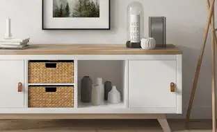 El truco fácil para trasformar la estantería Kallax (la más barata y vendida de IKEA) en un precioso mueble de diseño para el salón