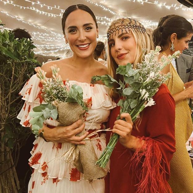 Tamara Falcó y Luisa Bergel. /