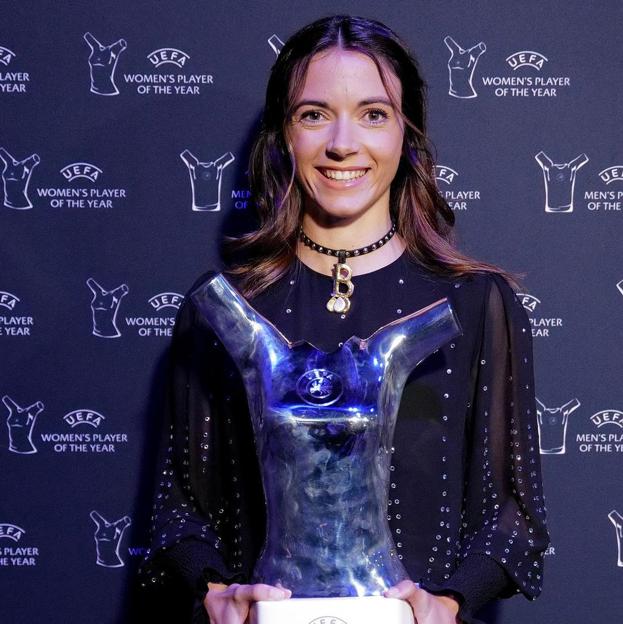 El lookazo made in Spain de Aitana Bonmatí tras ser nombrada mejor jugadora del año (y su aplaudido discurso feminista)