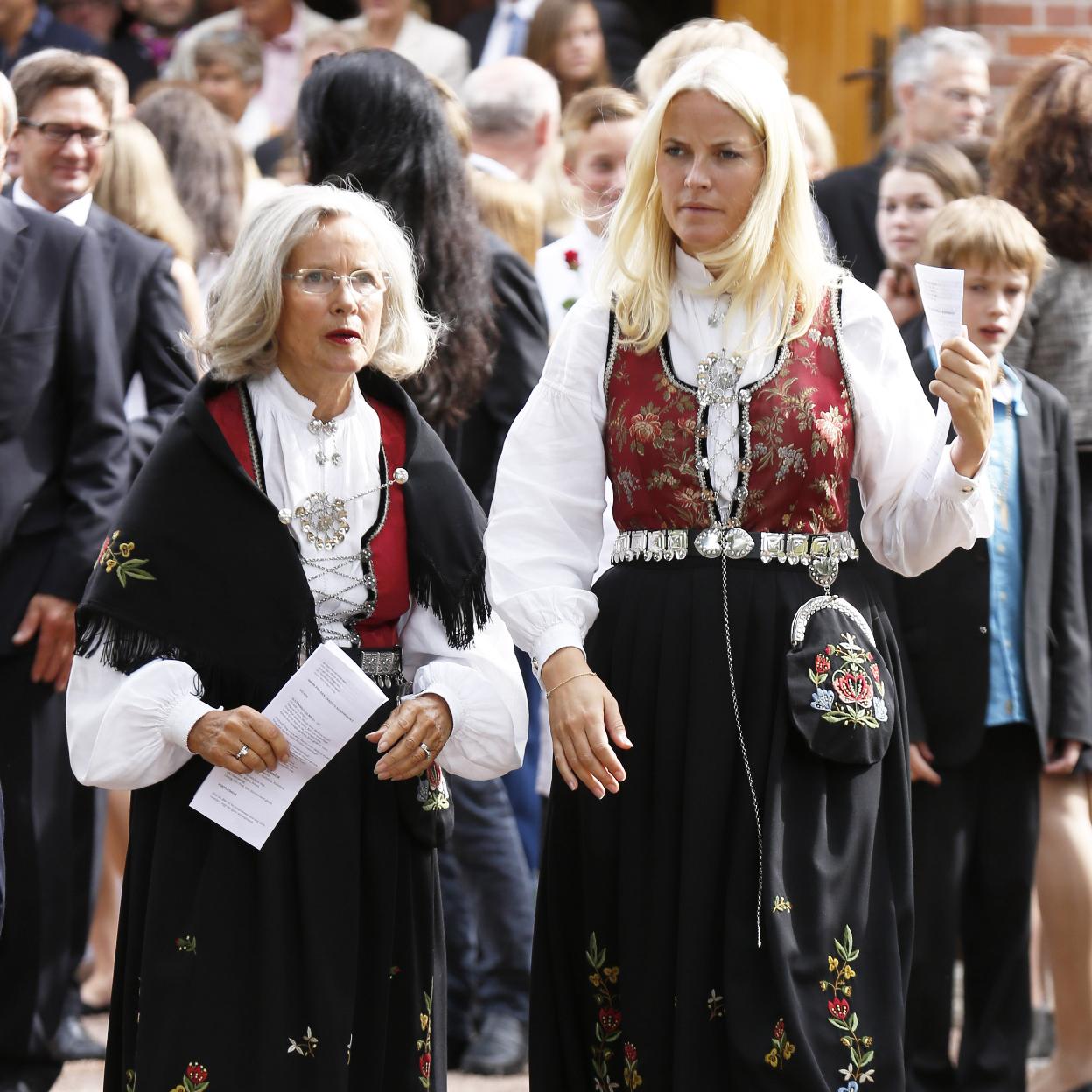 Mette-Marie de Noruega con su madre, Marit Tjessem/getty images