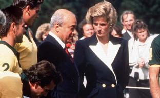 Muere Al-Fayed el mismo día que su hijo y Lady Di: quién fue el padre del último novio de Diana de Gales