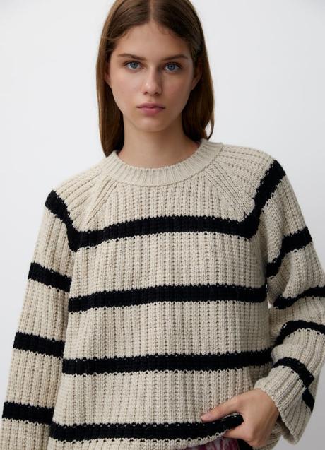 Jersey de rayas de Pull & Bear (29,99 euros)