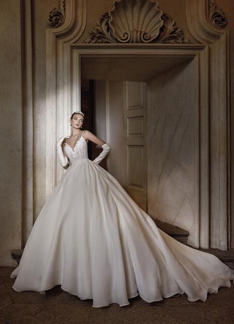 Vestido Lazuli de Pronovias.