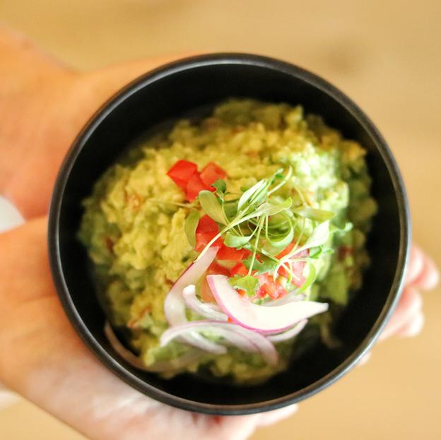 El guacamole del restaurante mexicano situado en Madrid, Tepic. 