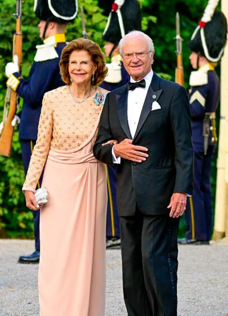 La reina Silvia y el rey Carlos XVI Gustavo de Suecia. Fuente GTRES.