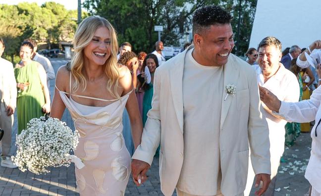 El vestido de novia de la boda de Ronaldo es toda una inspiración para las novias que quieren ir sencillas