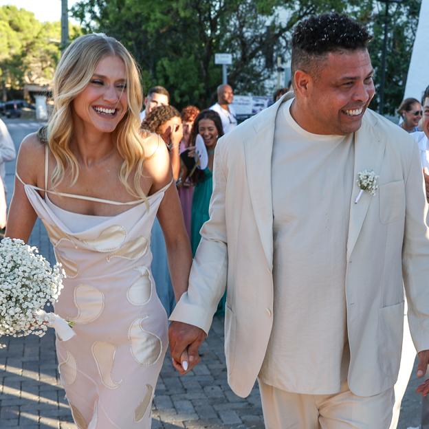 El vestido de novia de la boda de Ronaldo es toda una inspiración para las novias que quieren ir sencillas