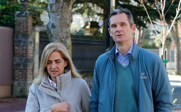 La infanta Cristina e Iñaki Urdangarin en una imagen de archivo. /