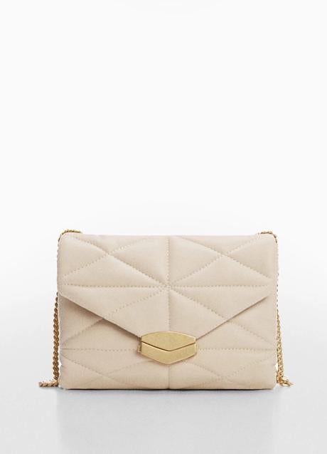 Bolso acolchado de Mango (29,99 euros)