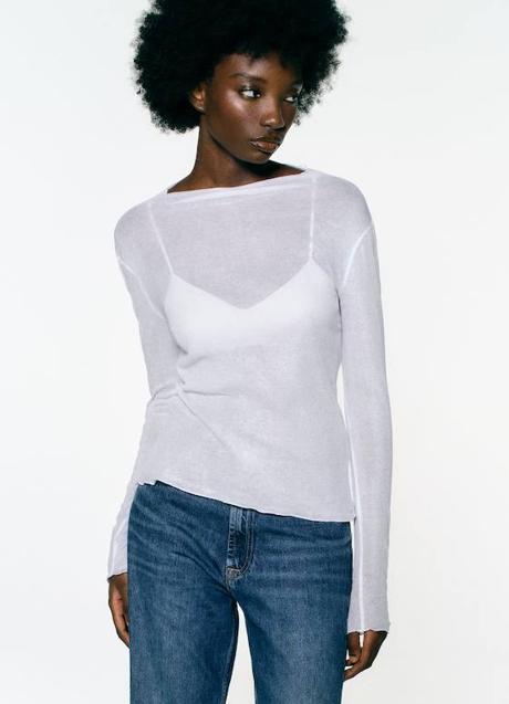 Camisetas De Manga Corta Con Cuello En V Para Mujer, Estilo Casual, Talla Grande, Color Degradado, Con Abertura Lateral, Para Verano, Ajuste Holgado, Azul