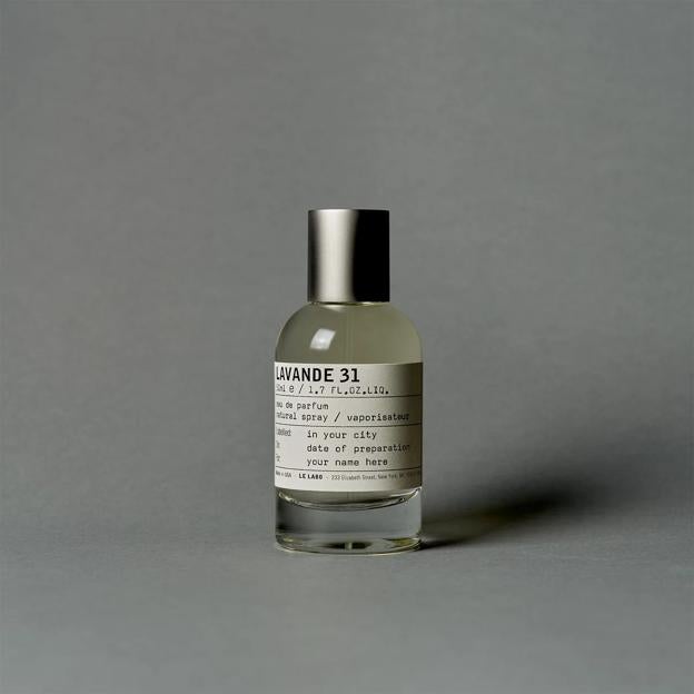 Perfume con olor a lavand Lavande 31 de Le Labo.