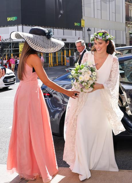 Clotilde Entrecanales vestida de novia/GTRES