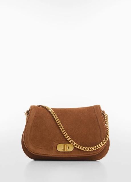 Bolso de piel de Mango (59,99 euros)