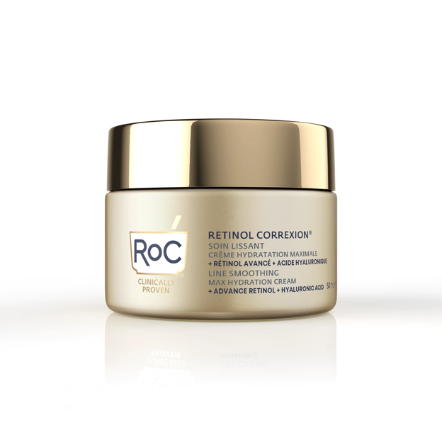 RETINOL CORREXION® Line Smoothing De Máxima Hidratación de ROC.