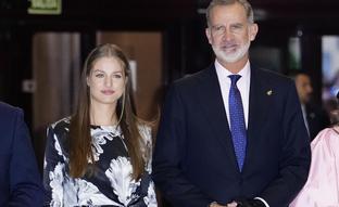 Leonor elige un vestido de H&M para asistir al concierto de los Premios Princesa de Asturias 2023