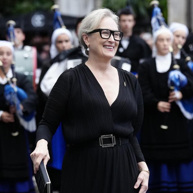 Meryl Streep en el acto central de los Premios Princesa de Asturias 2023.