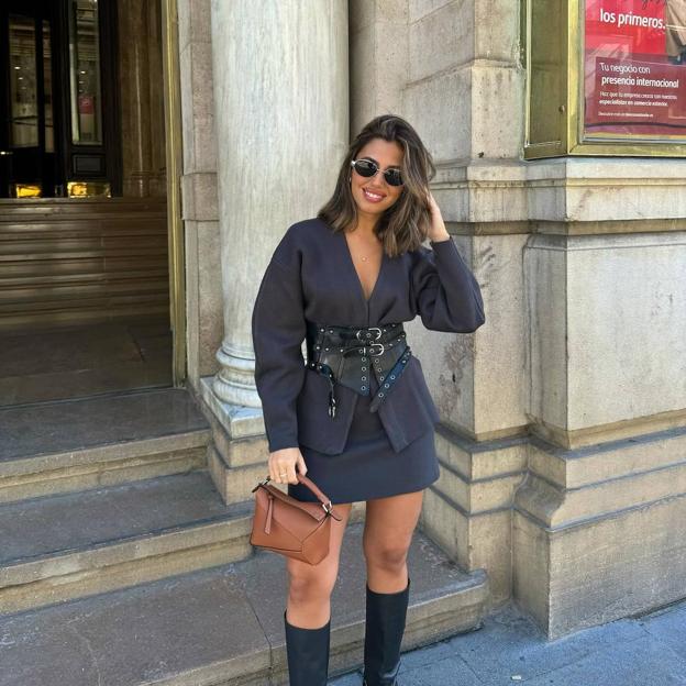 Cinturón fajín, el accesorio de moda que causa furor en el street style