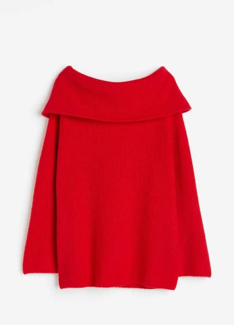 Jersey rojo de H&M (25,99 euros)