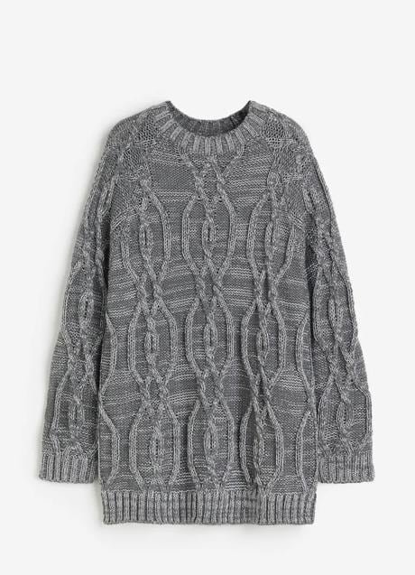Jersey gris de H&M (47,99 euros)