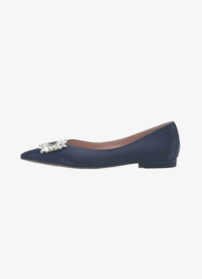 Bailarina azul de Nine West, 79,99 euros.