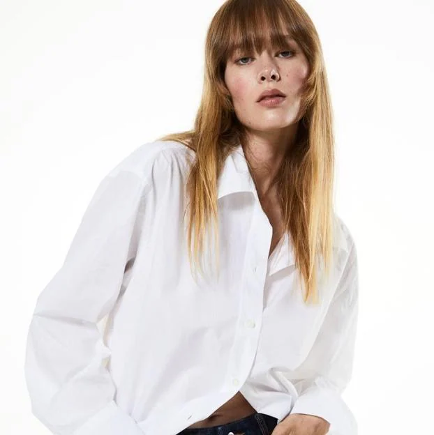 Camisas Blancas Oversize Seis Modelos Que Arrasan Mujer Hoy