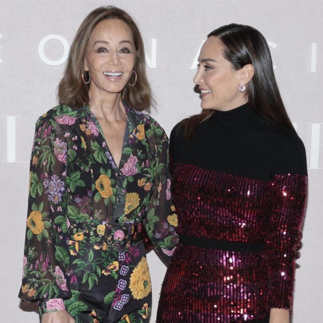 Isabel Preysler siempre ha sido un gran apoyo para Tamara, en los momentos buenos y en los complicados. Estas navidades las pasarán juntas./Gtres