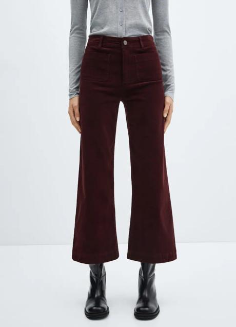 Pantalón de pana de Mango (35,99 euros)