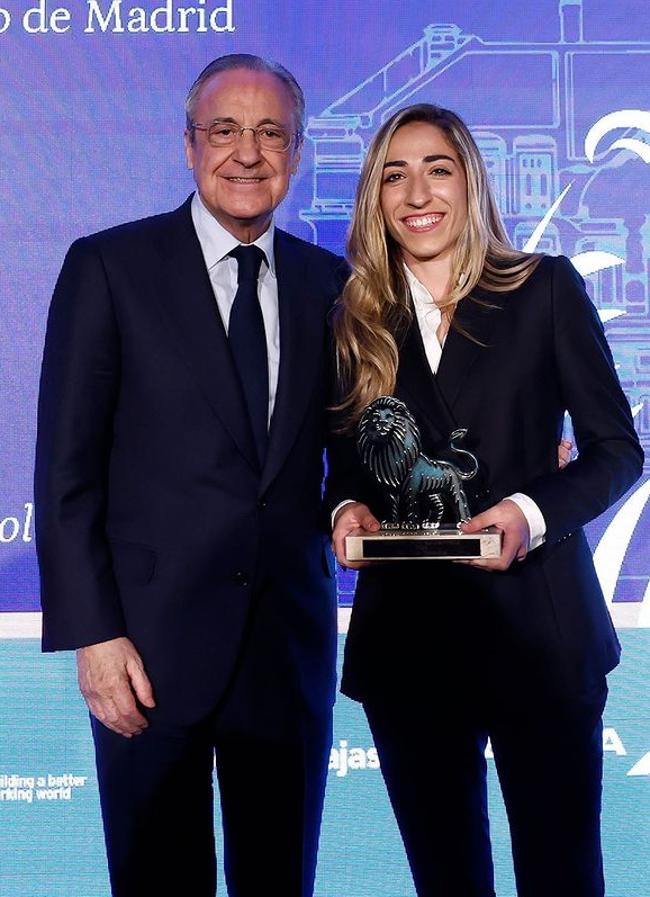 Olga Carmona en una gala de premios. / INSTAGRAM