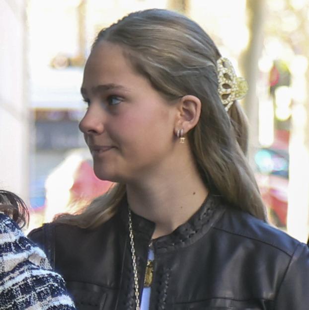 Irene Urdangarin tiene el look de invierno con chaqueta de cuero más ponible del invierno