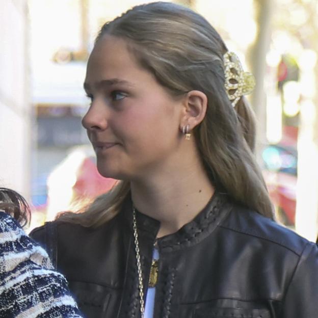 Irene Urdangarin tiene el look de invierno con chaqueta de cuero más ponible y elegante